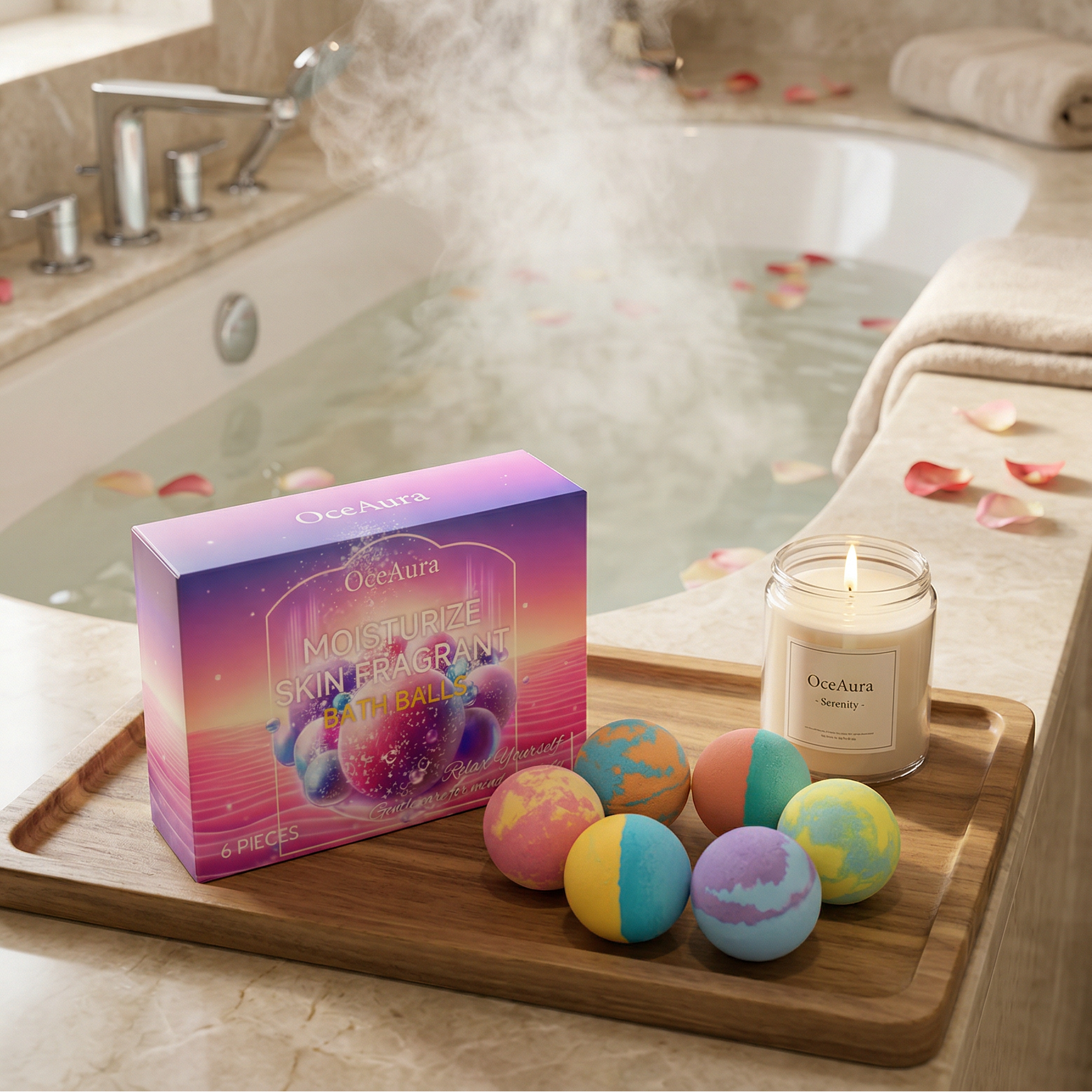 Aromatherapy Bubble Bath Bombs