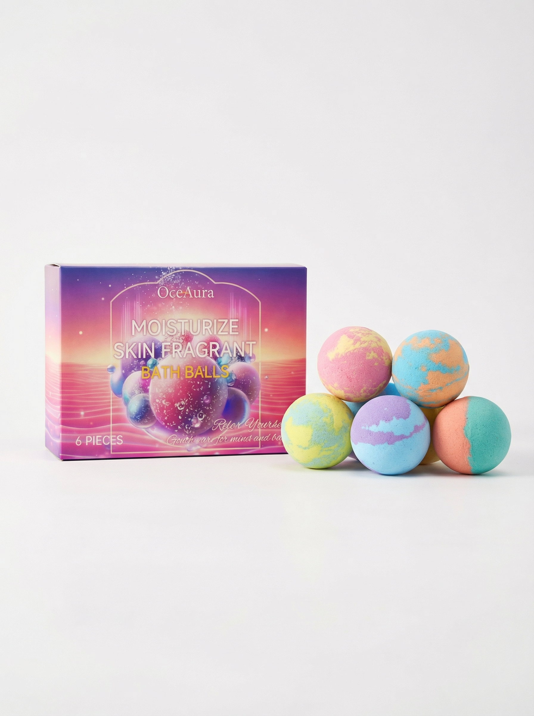 Aromatherapy Bubble Bath Bombs